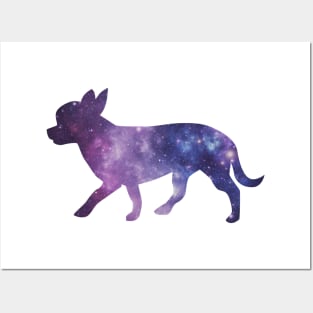 galaxy chihuahua Posters and Art